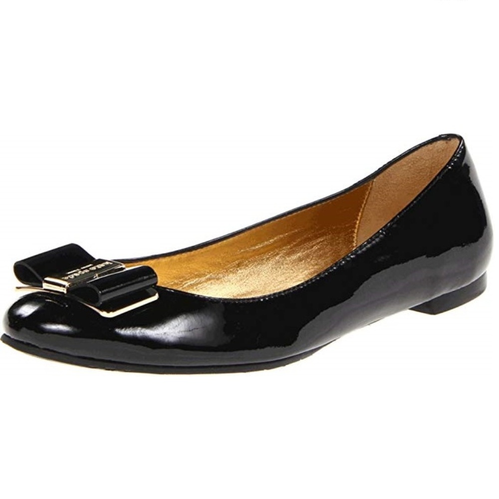 Kate Spade Women's Trophy Ballet Flat Black
